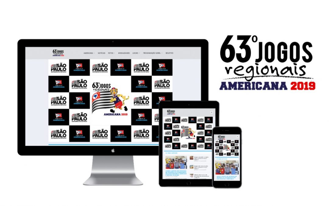 Solomo cria site do 63º Jogos Regionais – Americana SP