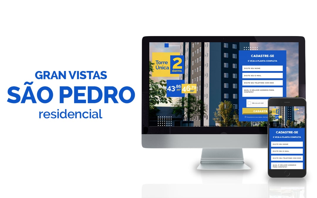 Marketing digital para Empreendimento GranVistas São Pedro
