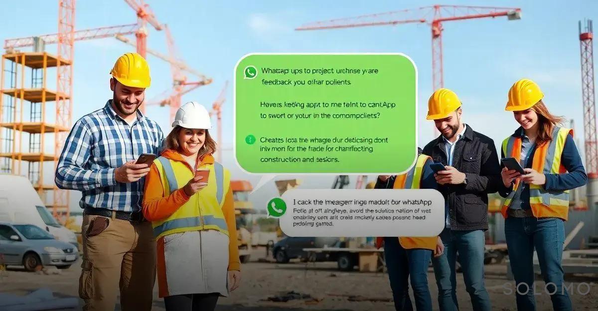 Como as construtoras usam o WhatsApp para melhorar comunicação com clientes
