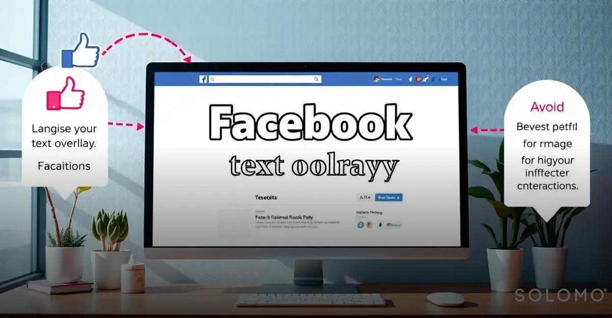 Como usar a ferramenta de sobreposição de texto Facebook