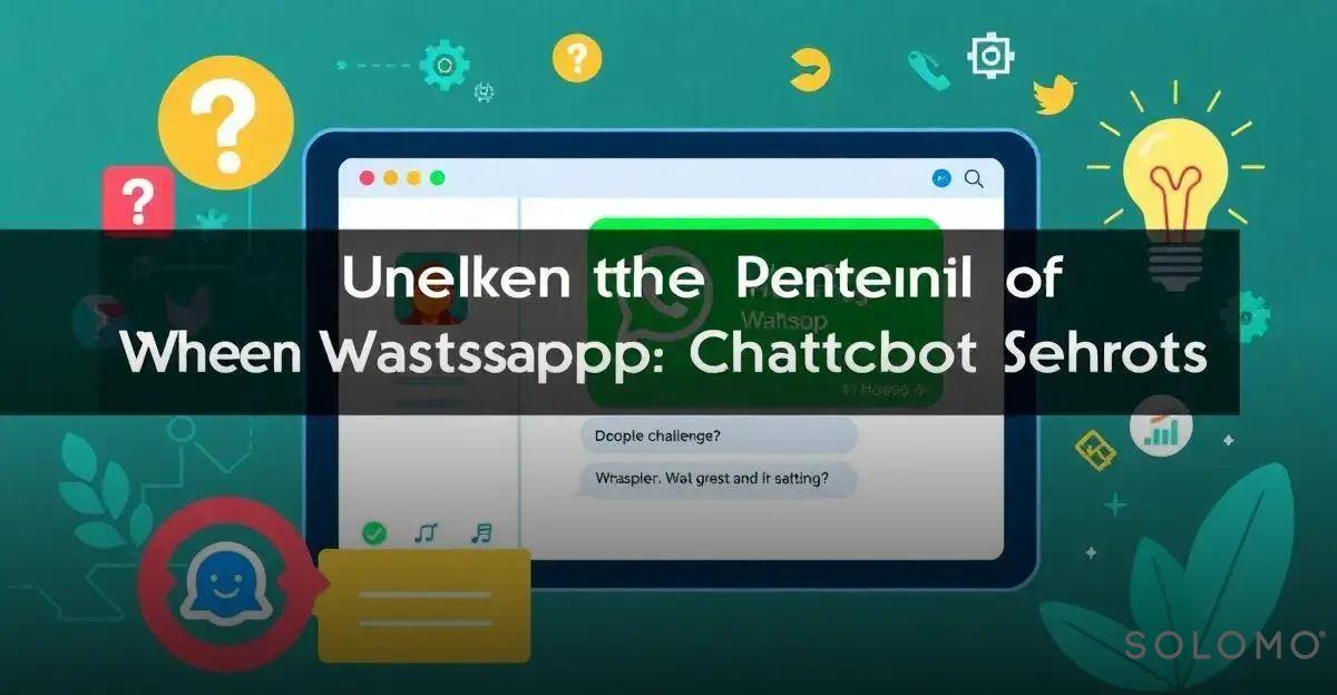 Desafios e Soluções para o Chatbot no WhatsApp