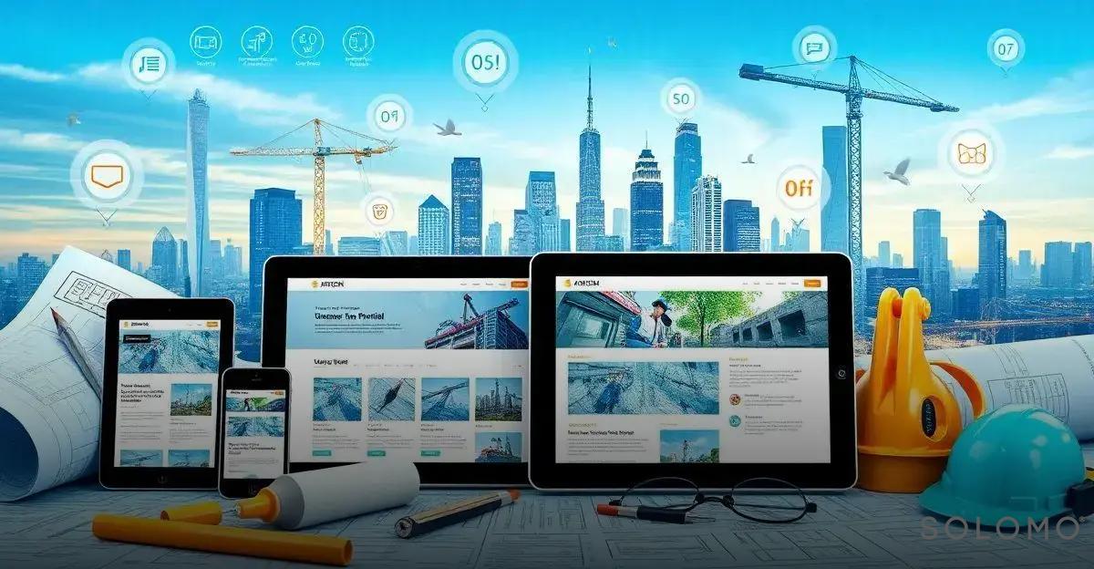 Desbloqueie o potencial de suas construções com Design de sites para construtoras e incorporadoras