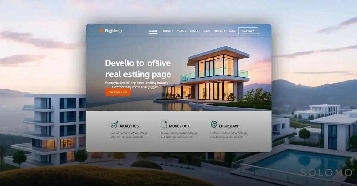 Práticas recomendadas para desenvolver landing pages eficazes para lançamentos imobiliários