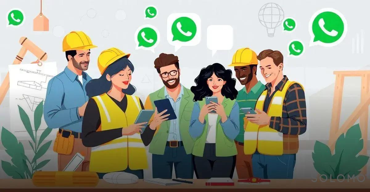 Principais características do WhatsApp para construtoras