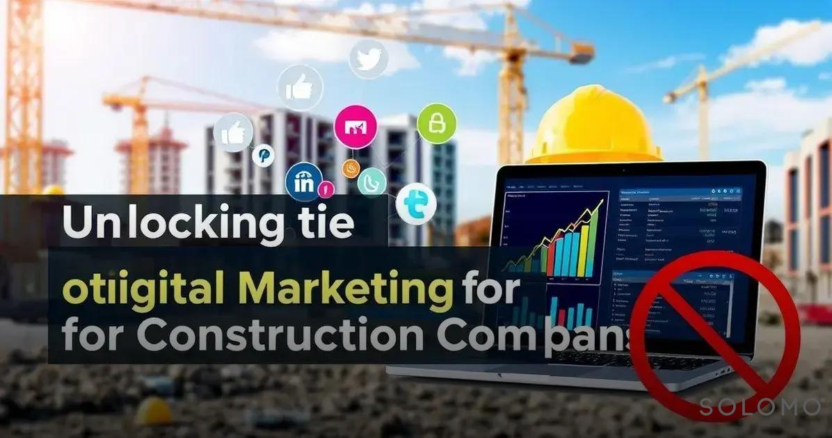 Desbloqueie o Potencial do Marketing Digital para Construtoras