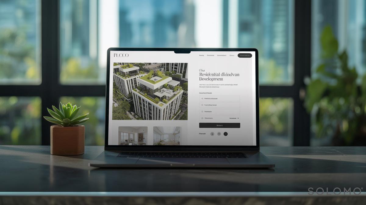 Landing page para empreendimento imobiliário: anatomia da página que converte 8% ou mais